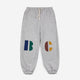 Bobo Choses - Multicolor B.C Jogginghose aus Bio-Baumwollmix in Hellgrau - 2-3 Jahre - 8445782106601 - littlehipstar.com