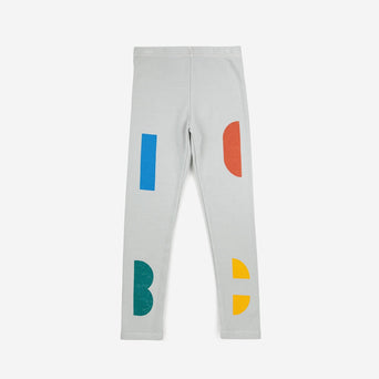 Bobo Choses - Multicolor B.C Leggings aus Bio-Baumwolle in Hellgrau - 2-3 Jahre - 8445782152745 - littlehipstar.com