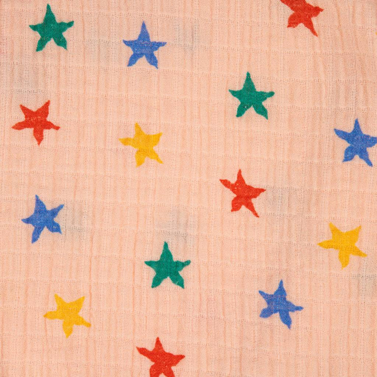 Bobo Choses - Multicolor Stars Jumsuit Einteiler aus Bio-Baumwolle in Rosa - 9 Monate - 8445782012803 - littlehipstar.com