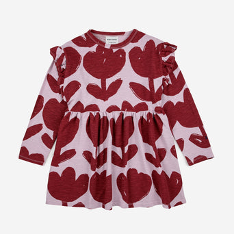Bobo Choses - Retro Flowers Kleid aus Bio-Baumwolle - 2-3 Jahre - 8445782110929 - littlehipstar.com