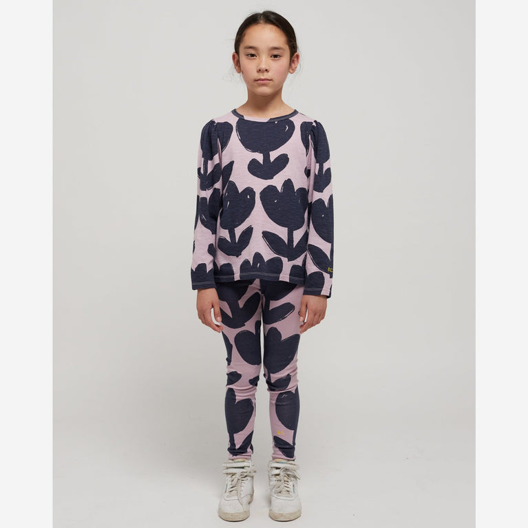 Bobo Choses - Retro Flowers T-Shirt aus Bio-Baumwolle - 2-3 Jahre - 8445782101323 - littlehipstar.com