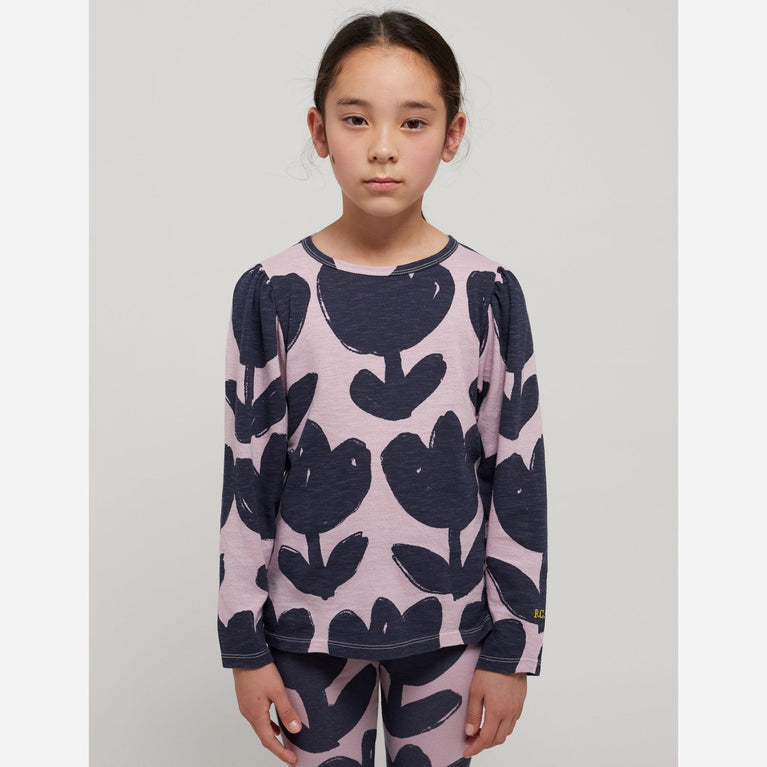 Bobo Choses - Retro Flowers T-Shirt aus Bio-Baumwolle - 2-3 Jahre - 8445782101323 - littlehipstar.com