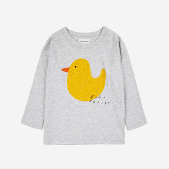 Bobo Choses - Rubber Duck Langarmshirt aus Baumwolle in Hellgrau - 2-3 Jahre - 8445782099408 - littlehipstar.com