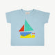 Bobo Choses - Sail Boat T-Shirt aus Bio-Baumwolle in Hellblau - 6 Monate - 8445782007748 - littlehipstar.com