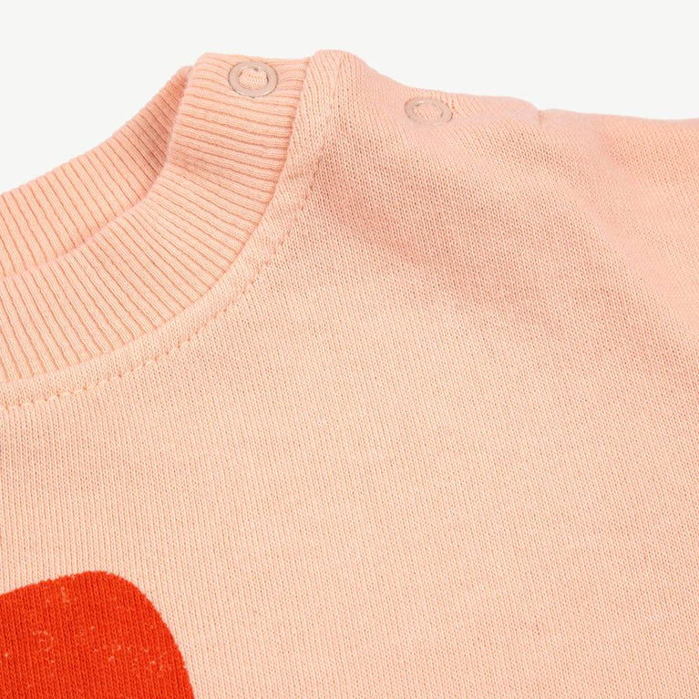 Bobo Choses - Sea Flower Sweatshirt aus Bio-Baumwolle in Rosa - 6 Monate - 8445782010748 - littlehipstar.com
