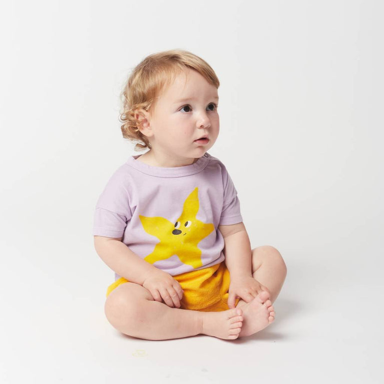 Bobo Choses - Starfish T-Shirt aus Bio-Baumwolle in Lila - 6 Monate - 8445782008226 - littlehipstar.com