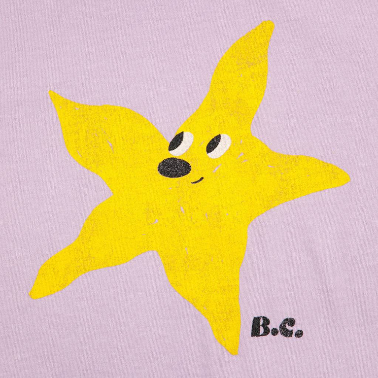 Bobo Choses - Starfish T-Shirt aus Bio-Baumwolle in Lila - 6 Monate - 8445782008226 - littlehipstar.com