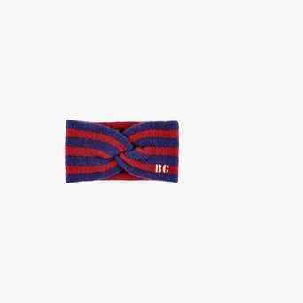 Bobo Choses - Striped Stirnband in Rot - Kopfumfang 52 - 8445782124643 - littlehipstar.com