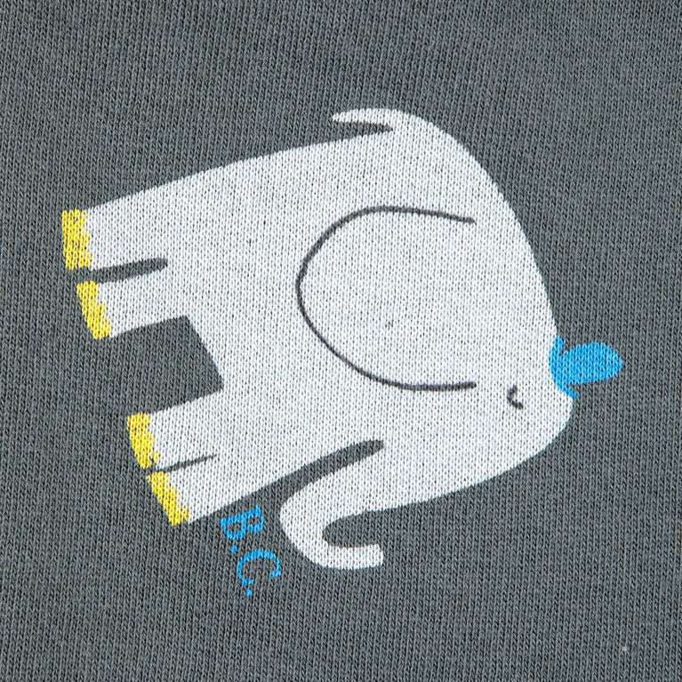 Bobo Choses - The Elephant Jogginghose aus Bio-Baumwolle in Dunkelgrau - 2-3 Jahre - 8445782106717 - littlehipstar.com