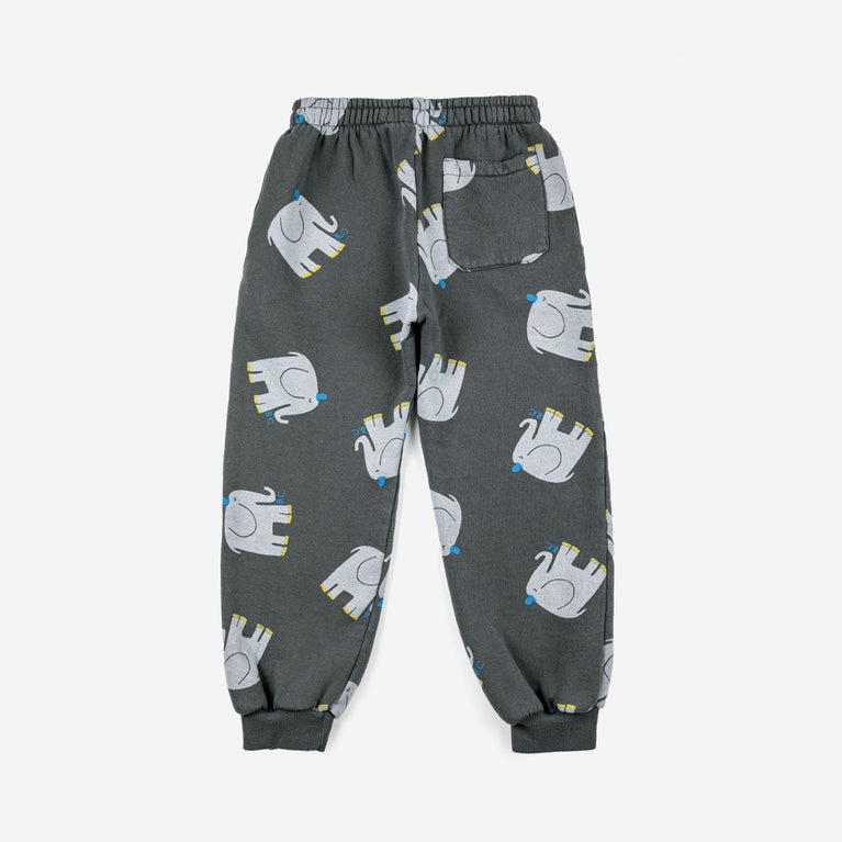 Bobo Choses - The Elephant Jogginghose aus Bio-Baumwolle in Dunkelgrau - 2-3 Jahre - 8445782106717 - littlehipstar.com
