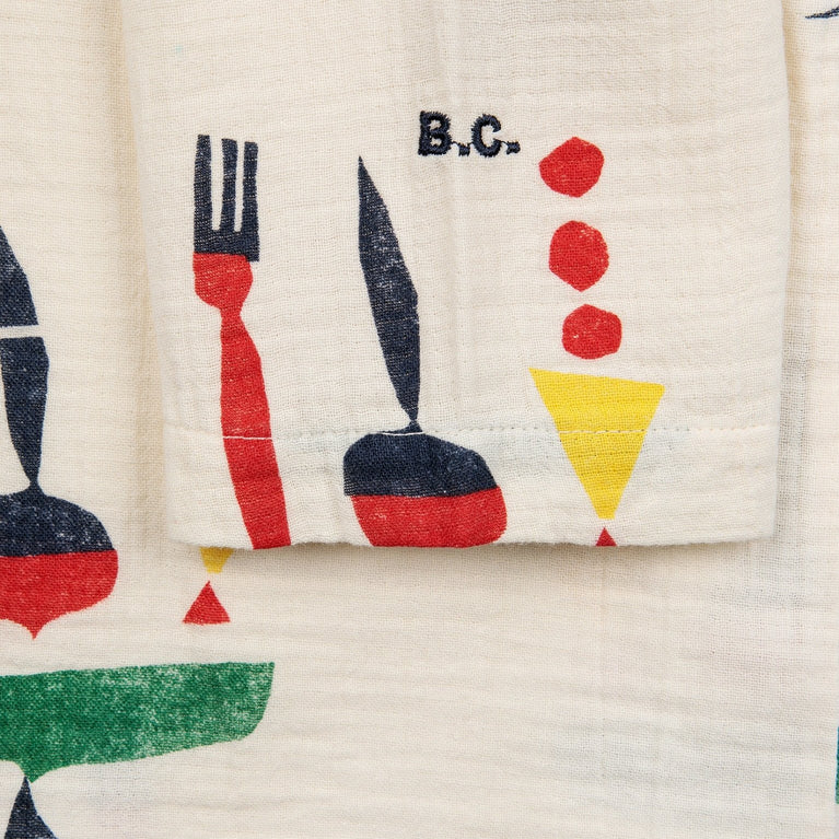 Bobo Choses - The Feast Pyjama aus Baumwolle in Offwhite - 2-teilig - 2-3 Jahre (98) - 8445782149783 - littlehipstar.com