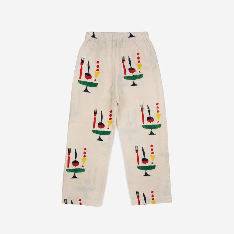 Bobo Choses - The Feast Pyjama aus Baumwolle in Offwhite - 2-teilig - 2-3 Jahre (98) - 8445782149783 - littlehipstar.com