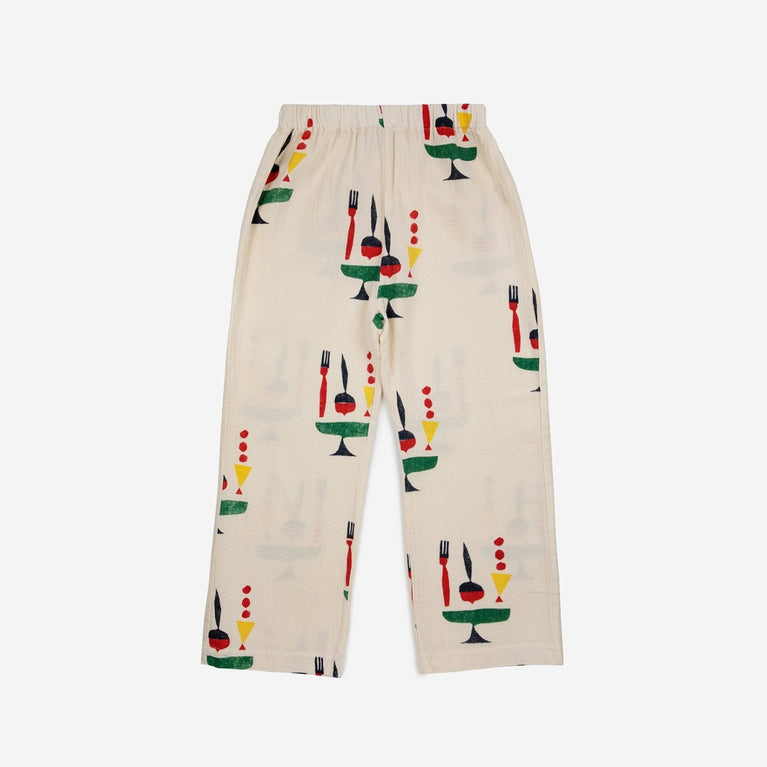 Bobo Choses - The Feast Pyjama aus Baumwolle in Offwhite - 2-teilig - 2-3 Jahre (98) - 8445782149783 - littlehipstar.com