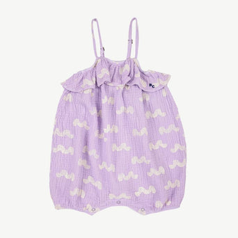 Bobo Choses - Waves Spieler aus Bio-Baumwolle in Lila - 6 Monate - 8445782012902 - littlehipstar.com