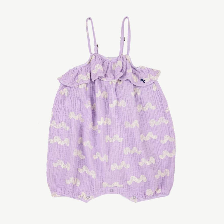 Bobo Choses - Waves Spieler aus Bio-Baumwolle in Lila - 6 Monate - 8445782012902 - littlehipstar.com