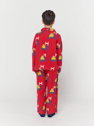 Bobo Choses - Yummy Cake Pyjama aus Baumwolle in Rot - 2-teilig - 2-3 Jahre (98) - 8445782150383 - littlehipstar.com