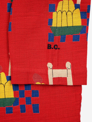 Bobo Choses - Yummy Cake Pyjama aus Baumwolle in Rot - 2-teilig - 2-3 Jahre (98) - 8445782150383 - littlehipstar.com