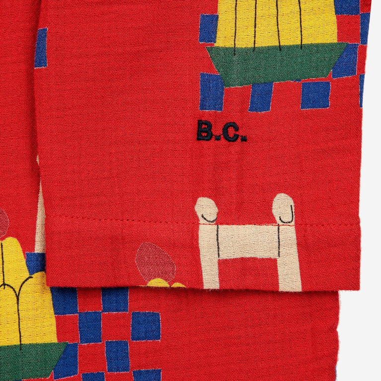 Bobo Choses - Yummy Cake Pyjama aus Baumwolle in Rot - 2-teilig - 2-3 Jahre (98) - 8445782150383 - littlehipstar.com