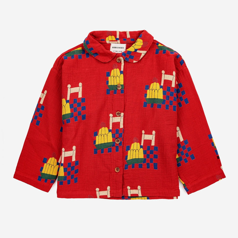 Bobo Choses - Yummy Cake Pyjama aus Baumwolle in Rot - 2-teilig - 2-3 Jahre (98) - 8445782150383 - littlehipstar.com
