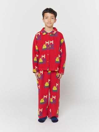 Bobo Choses - Yummy Cake Pyjama aus Baumwolle in Rot - 2-teilig - 2-3 Jahre (98) - 8445782150383 - littlehipstar.com