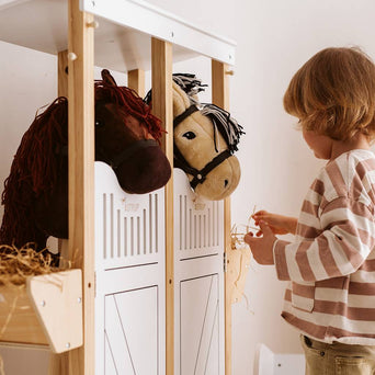 by ASTRUP - Hobby Horse Steckenpferd - Braun - 5706798843502 - littlehipstar.com