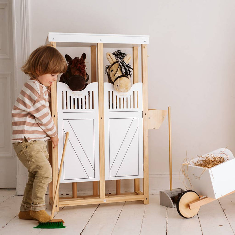 by ASTRUP - Hobby Horse Steckenpferd - Braun - 5706798843502 - littlehipstar.com