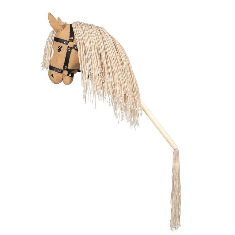 by Astrup - Hobby Horse Steckenpferd mit offenem Maul - Beige - 5706798843649 - littlehipstar.com