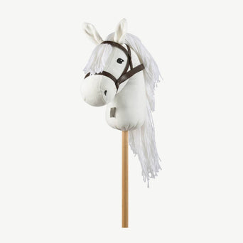 by ASTRUP - Hobby Horse Steckenpferd - Weiß - 5706798843526 - littlehipstar.com