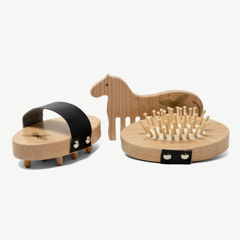 by ASTRUP - Pflegeset für Hobby Horses - 8 Teile - 5706798842291 - littlehipstar.com