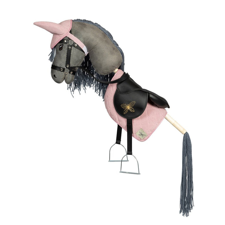 by Astrup - Zubehörset für Hobby Horses - Cord - 2 Teile - Rosa - 5706798843724 - littlehipstar.com