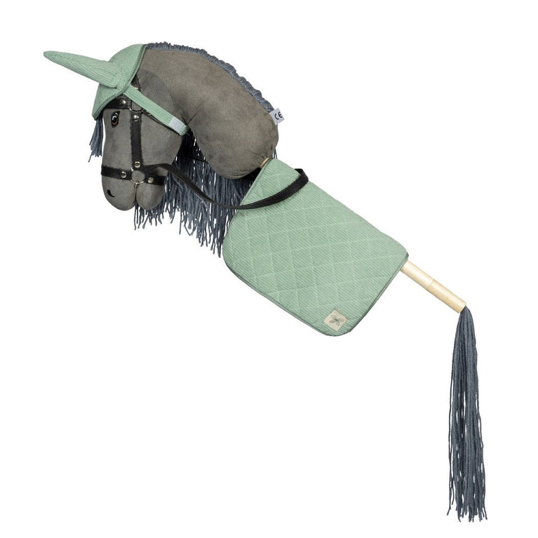 by Astrup - Zubehörset für Hobby Horses - Cord - 2 Teile - Grün - 5706798843731 - littlehipstar.com