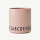 Design Letters - Eat & Learn Kinderbecher aus Tritan - Nude - 5710498185756 - littlehipstar.com