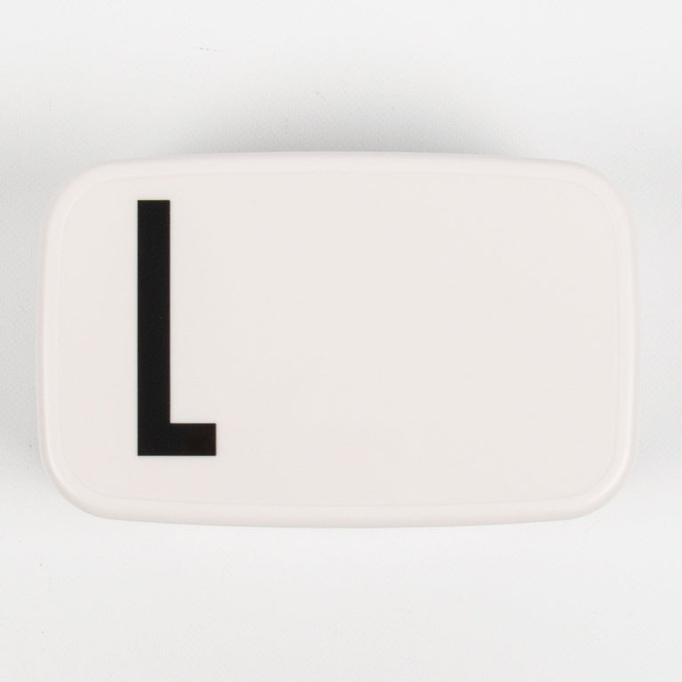 Design Letters - weiße Buchstaben-Lunchbox A-Z - U - 5710498729578 - littlehipstar.com