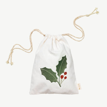 Fabelab - Bestickter Geschenkebeutel aus Bio-Baumwolle - Holly - 5713034214866 - littlehipstar.com