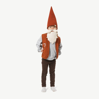 Fabelab - Kostüm Little Santa: Weste, Mütze & Bart aus Bio-Baumwolle - 5713034214804 - littlehipstar.com