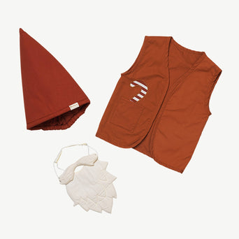 Fabelab - Kostüm Little Santa: Weste, Mütze & Bart aus Bio-Baumwolle - 5713034214804 - littlehipstar.com