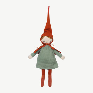Fabelab - Weihnachtself Stoffpuppe aus Bio-Baumwolle - Ida - 5713034214941 - littlehipstar.com