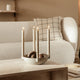ferm LIVING - Adventskranz Kerzenhalter aus Steingut - Ø 27 cm - Dark Grey - 5704723271277 - littlehipstar.com