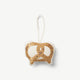 ferm LIVING - Bestickter Baumschmuck Brezel aus Bio-Baumwolle - 5704723103363 - littlehipstar.com