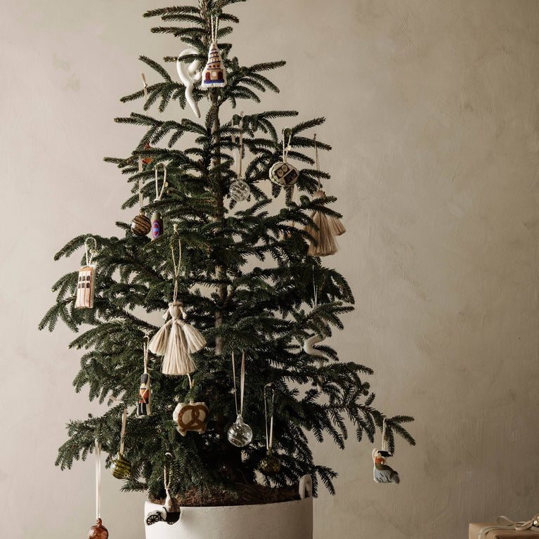 ferm LIVING - Bestickter Baumschmuck Royal Guard aus Bio-Baumwolle - 5704723103356 - littlehipstar.com