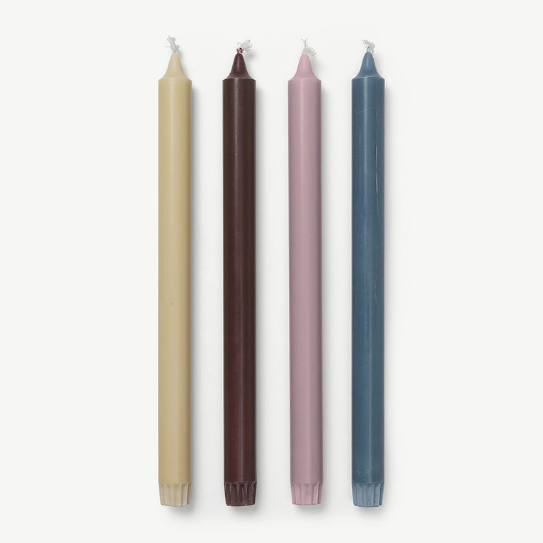 ferm LIVING - Kerzen für Adventskranz - 4er-Set - Whimsical Blend - 5704723292258 - littlehipstar.com