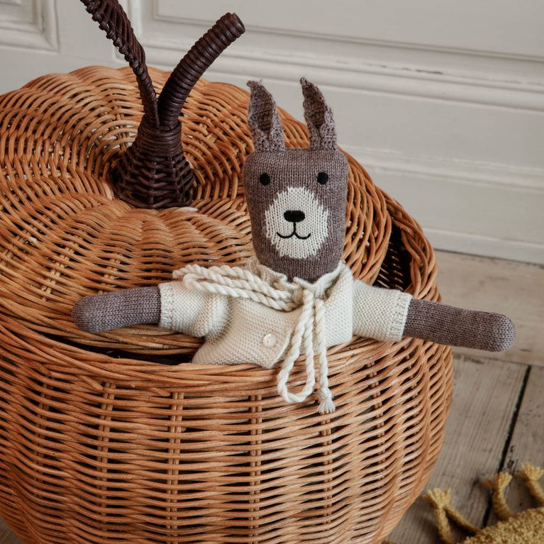 ferm_living_kids - Lee Hasenfamilie Kuscheltier aus Merinowolle in Beige - 5704723285533 - littlehipstar.com