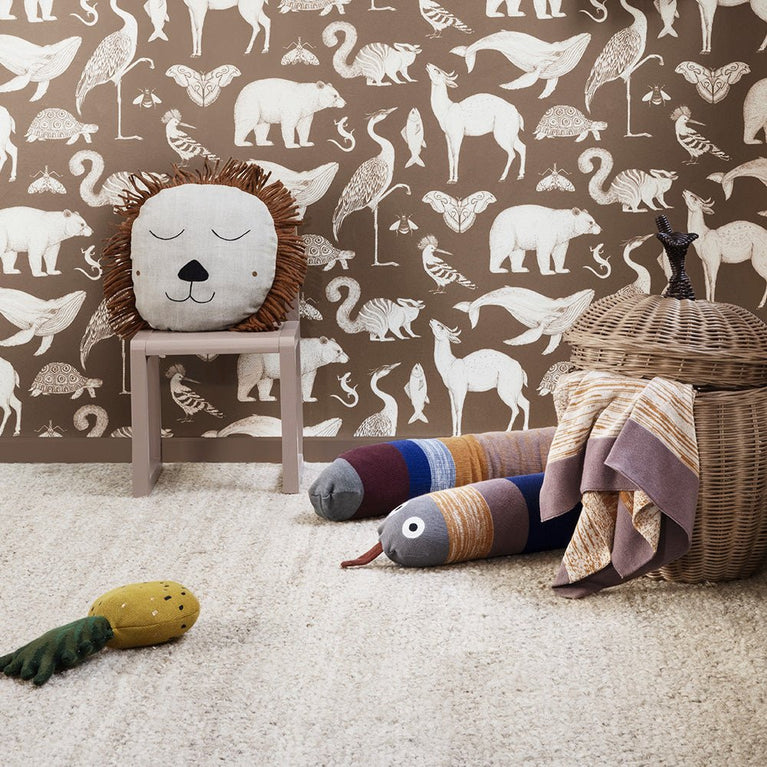 ferm LIVING - Korb aus Rattan in Apfelform - Groß - 5704723028949 - littlehipstar.com