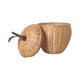 ferm LIVING - Korb aus Rattan in Apfelform - Klein - 5704723031451 - littlehipstar.com