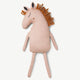 ferm LIVING - Safari Pferd Kuschelkissen aus Leinen - Dusty Rose - 5704723103929 - littlehipstar.com