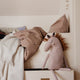 ferm LIVING - Safari Pferd Kuschelkissen aus Leinen - Dusty Rose - 5704723103929 - littlehipstar.com