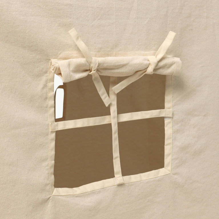ferm LIVING - Settle Spielzelt Tischdecke aus recycelter Baumwolle in Offwhite - 5704723294481 - littlehipstar.com