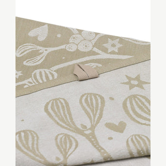 ferm LIVING - Weihnachtliches Geschirrtuch aus Bio-Baumwolle - 5704723292470 - littlehipstar.com