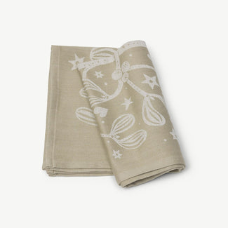 ferm LIVING - Weihnachtliches Geschirrtuch aus Bio-Baumwolle - 5704723292470 - littlehipstar.com