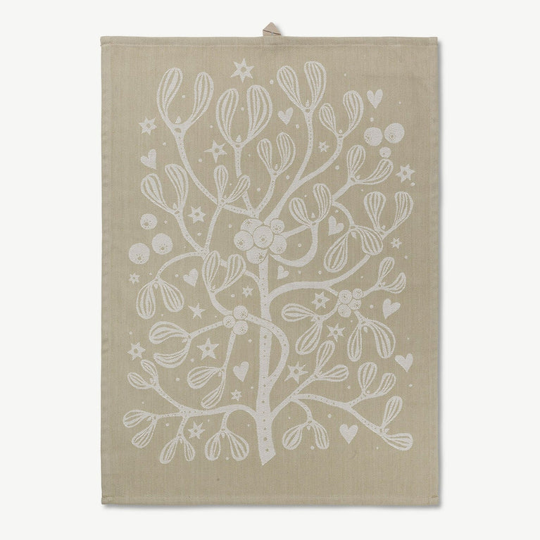 ferm LIVING - Weihnachtliches Geschirrtuch aus Bio-Baumwolle - 5704723292470 - littlehipstar.com